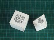 can be assembled into the platonic cube and octahedron models...
